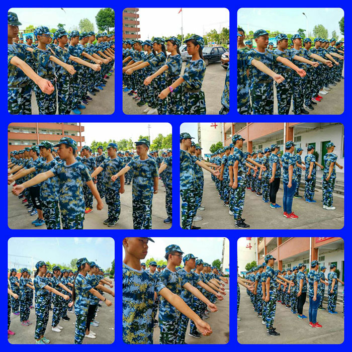 巢揚(yáng)學(xué)校軍訓(xùn)記實篇（一）